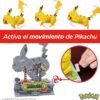 Tipo Lego Pokémon Pikachu 1092 Piezas, con Movimiento Mega