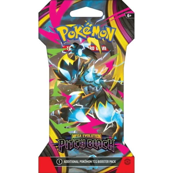 Pokémon TCG Mega Evolution-Pitch Black Booster sleeved(Español)