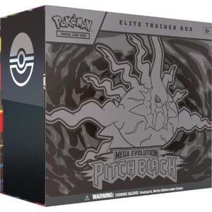 Pokémon TCG: Mega Evolution—Caja de entrenador Elite Pitch Black