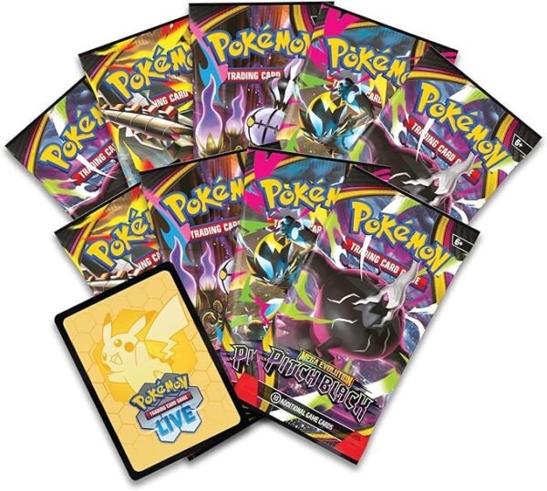 Pokémon TCG: Mega Evolution—Caja de entrenador Elite Pitch Black